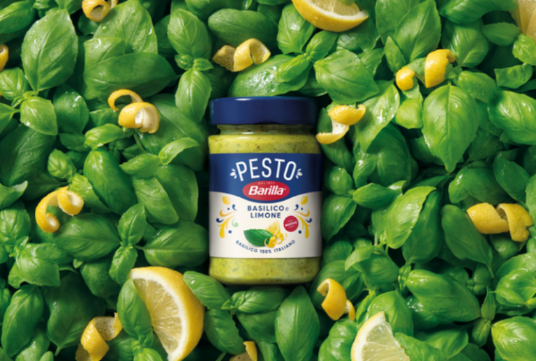 Barilla präsentiert ein neues Pesto Pesto Basilico e Limone Prost